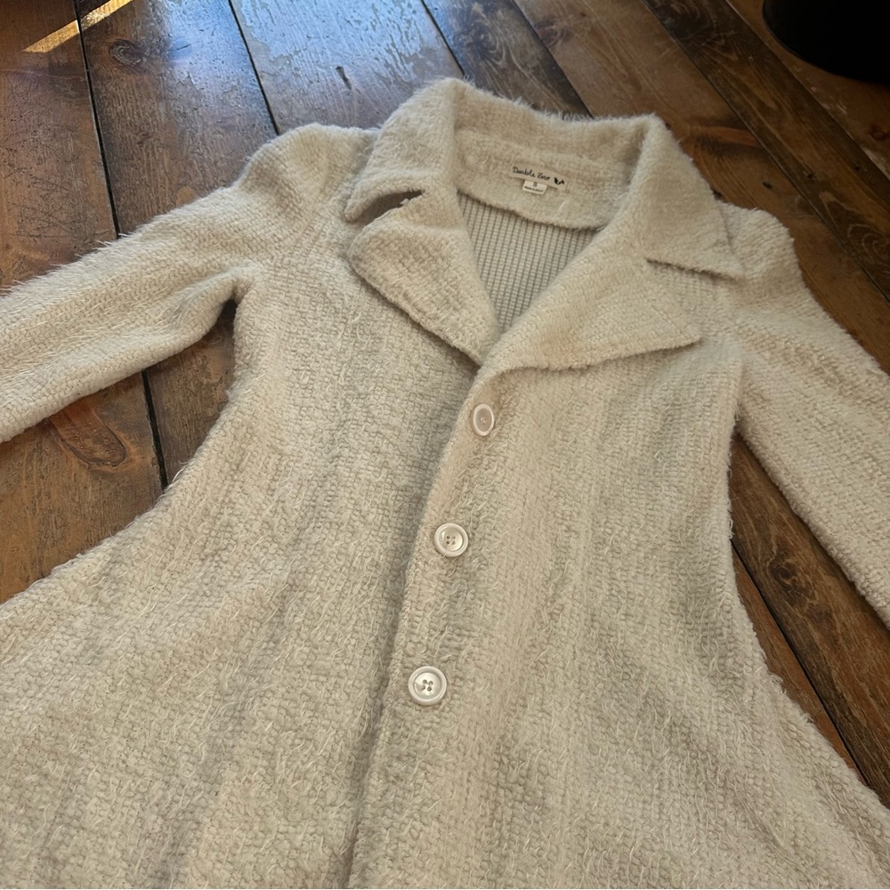 Double Zero Cream Teddy Jacket - image 2